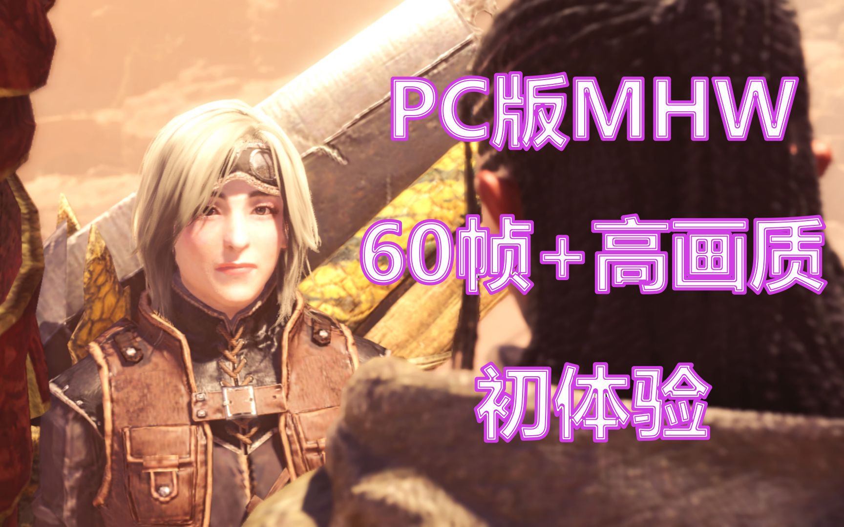 服部 Mhw Pc版高画质60帧快速读图初体验 哔哩哔哩 つロ干杯 Bilibili