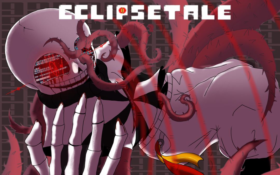 【神曲警告！/国人au/ECLIPSE TALE】Eclipse！ sans第4阶段(phase4) 审判曲“月食”