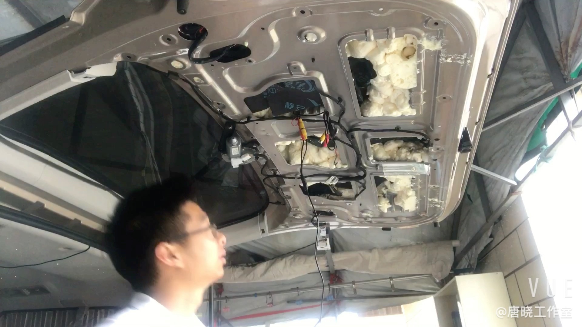 换装倒车影像摄像头