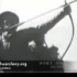 100年前毛子拍摄的珍贵视频 蒙古人射箭