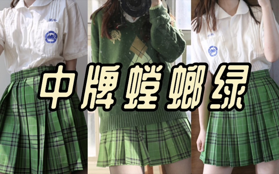 Chinese Mantis Green Grass Green Plaid Try it on