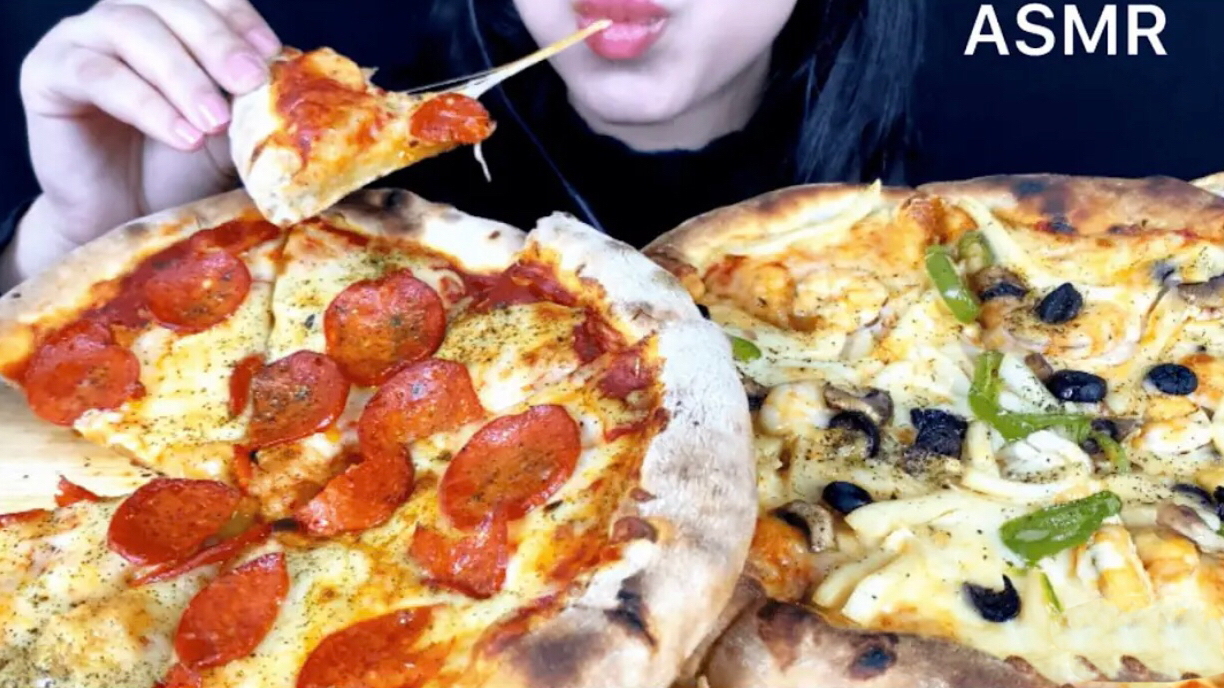 【HES】意大利辣香肠披萨&海鲜披萨