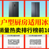 【精选】大户型厨房适用冰箱销量排行榜  选购指南 测评推荐