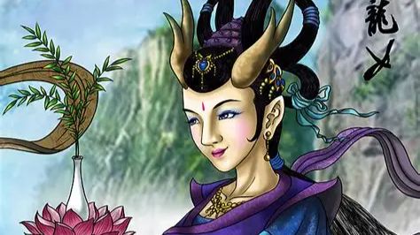 老丁说文西游小故事：《观音旁的龙女“咸海龙女”》