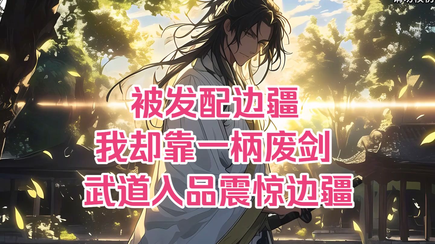 【1小时看爽】被发配边疆，我却靠一柄废剑，武道入品震惊边疆，参剑者体质有多离谱？啃完名剑直接武道一品！