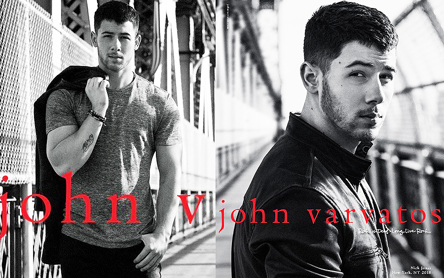小乔nickjonas最新代言johnvarvatos春夏宣传片