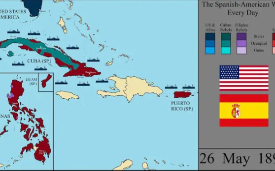 【历史地图】美西战争:每一天