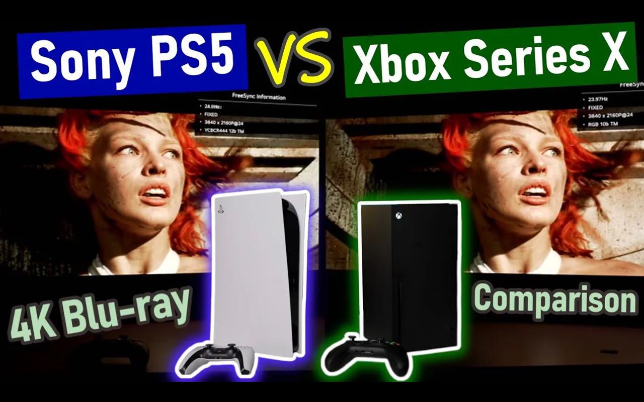 【4K】PS5 Vs Xbox Series X 播放4K蓝光画质详细对比与剖析 / HDTVTest / 机翻中文_哔哩哔哩_bilibili