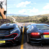 迈凯轮P1 & 兰博基尼Aventador ｜极限竞速地平线5｜Thrustmaster T300RS方向盘_游戏热门视频
