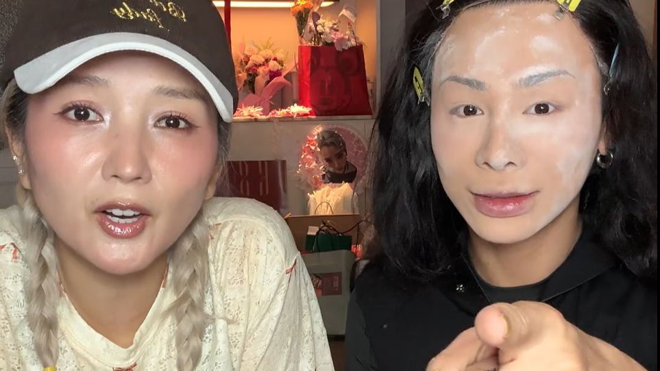 这都画不对称？明星“化妆师”来给我化妆了！