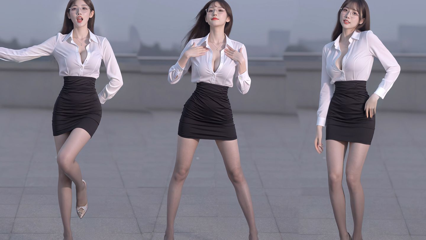 眼镜娘秘书装🥵【LUV】竖屏