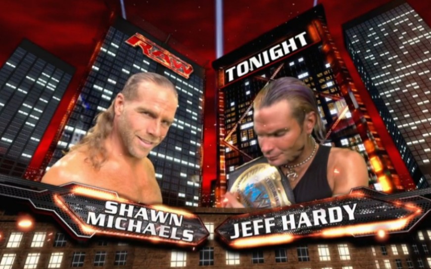 【3.75★】Shawn Michaels vs. Jeff Hardy RAW 768 2008.2.11_哔哩哔哩_bilibili