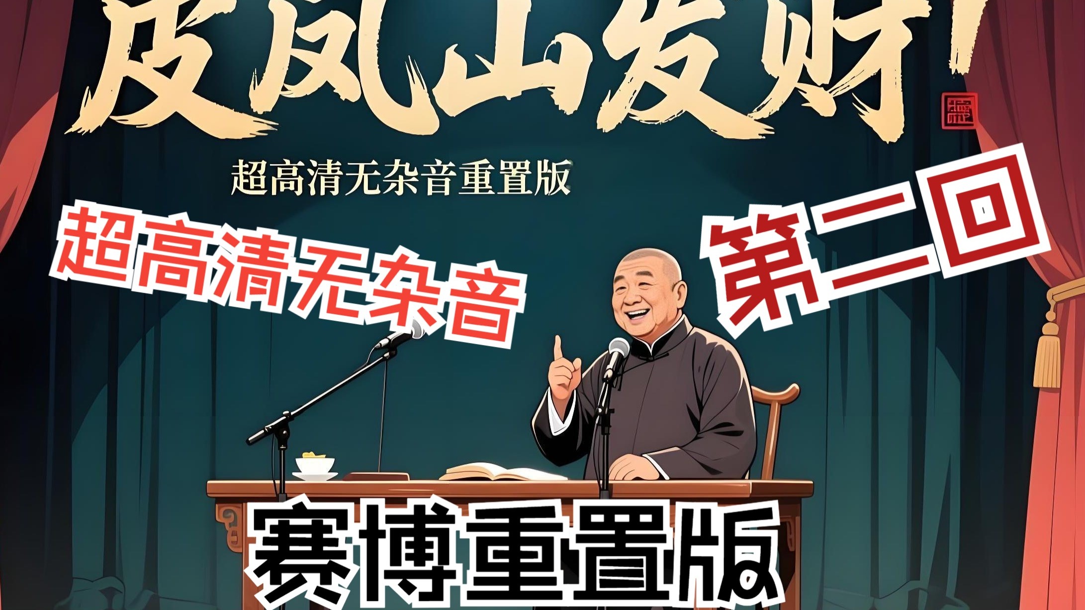 郭德纲《皮凤山发财》超高清无杂音重置版 第2回