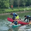 上一秒：正常在划船 下一秒：偷鸡不成蚀把米
