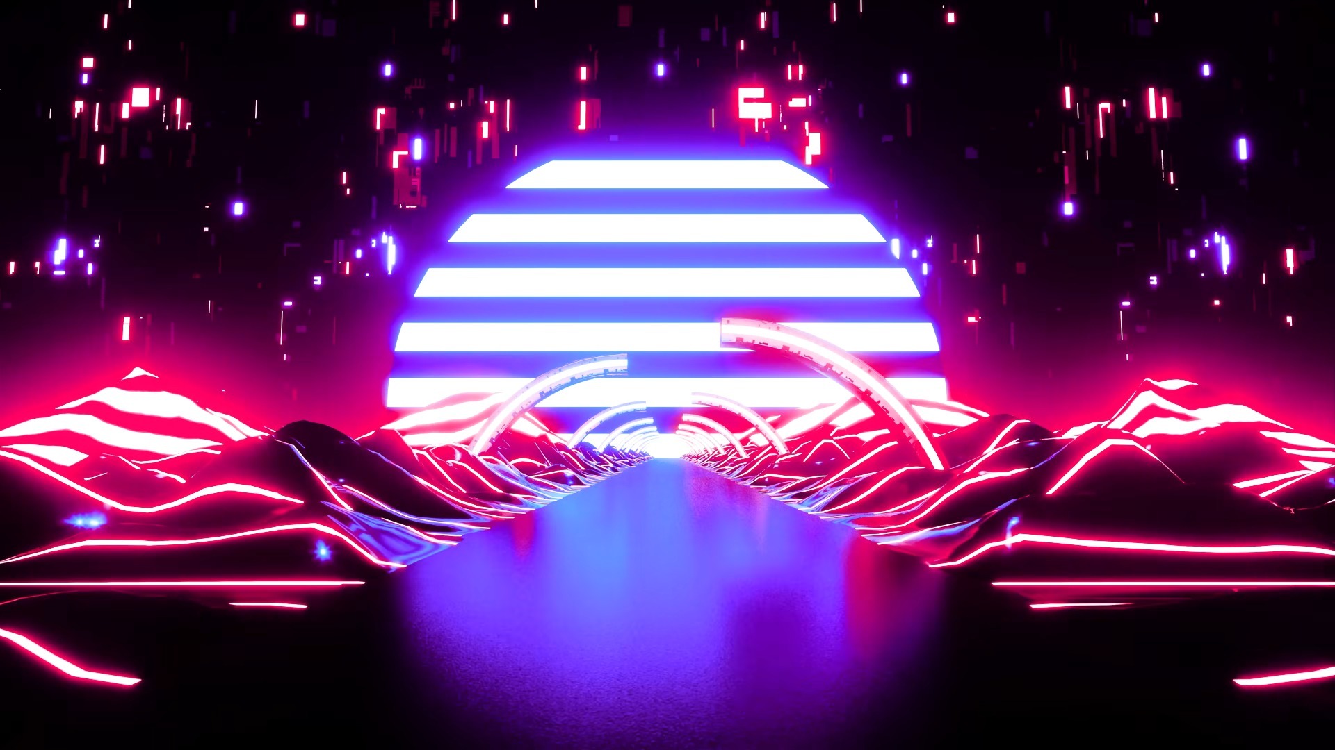 【4K】3小时DJ打碟无水印屏幕背景(VJ)