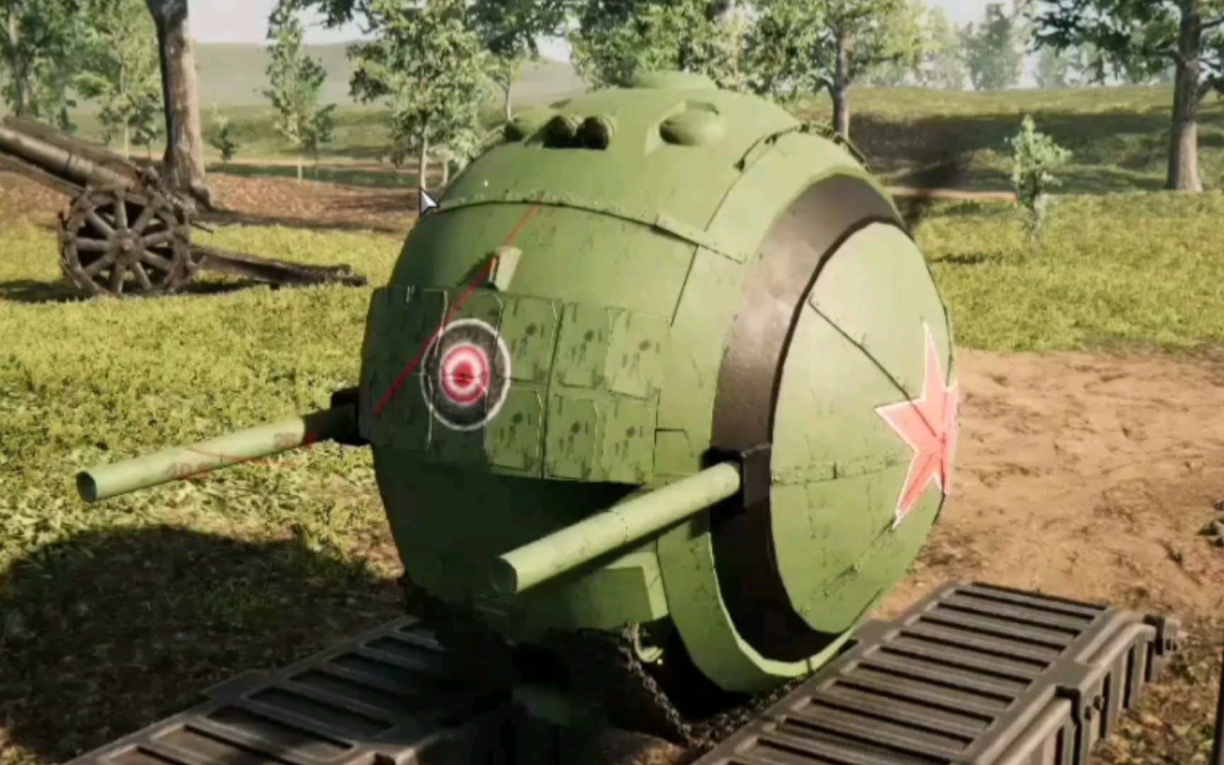 （sprocket）球形坦克