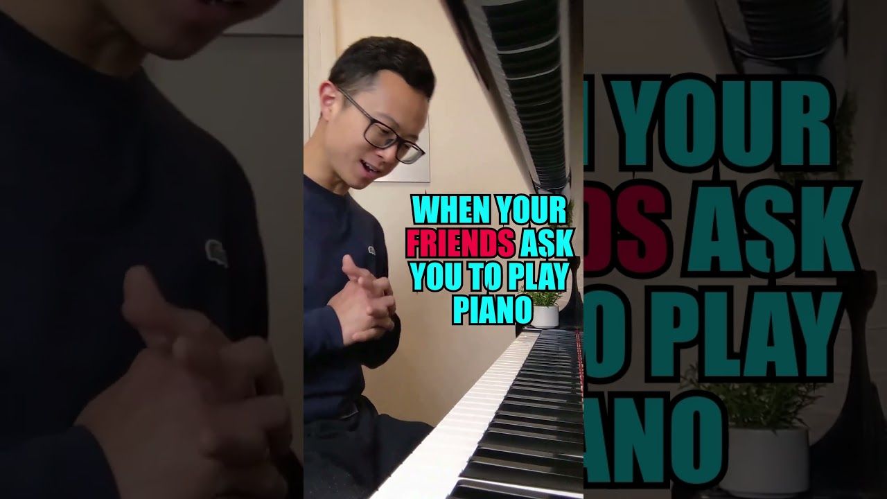 在家弹钢琴 vs. 在人前弹钢琴