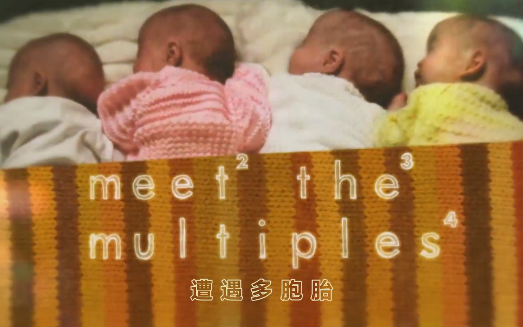 【纪录片】遭遇多胞胎-Meet the Multiples