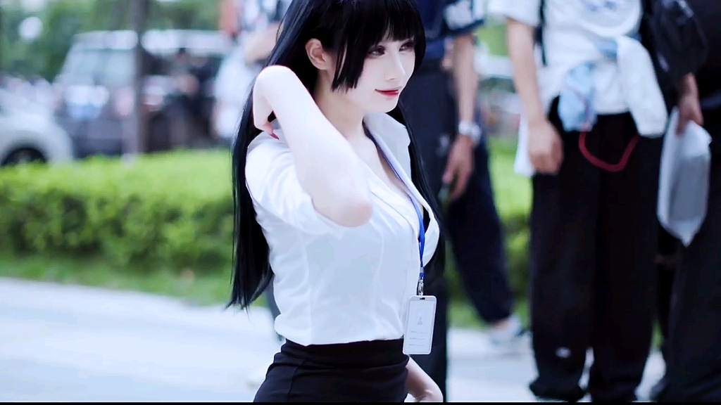 COSPLAY Comic Con Off-site COSER Bunny Girl Cat Ears