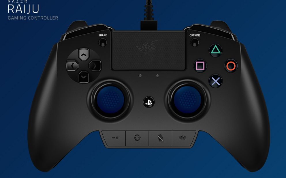 雷蛇raiju ps4的"精英手柄" 开箱视频合集