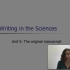 斯坦福SCI论文写作课程(Writing in the Sciences) 双语字幕 5.1