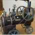 精致的微型蒸汽拖拉机玩具 1904年制造
