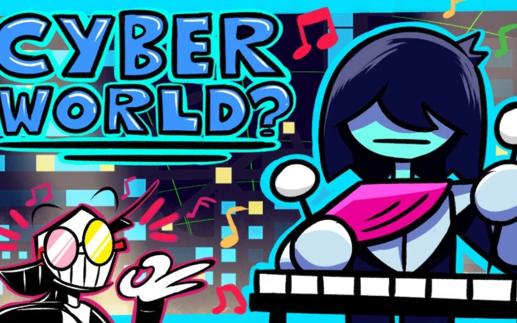 【Deltarune】A Cyber’s World，但是动画