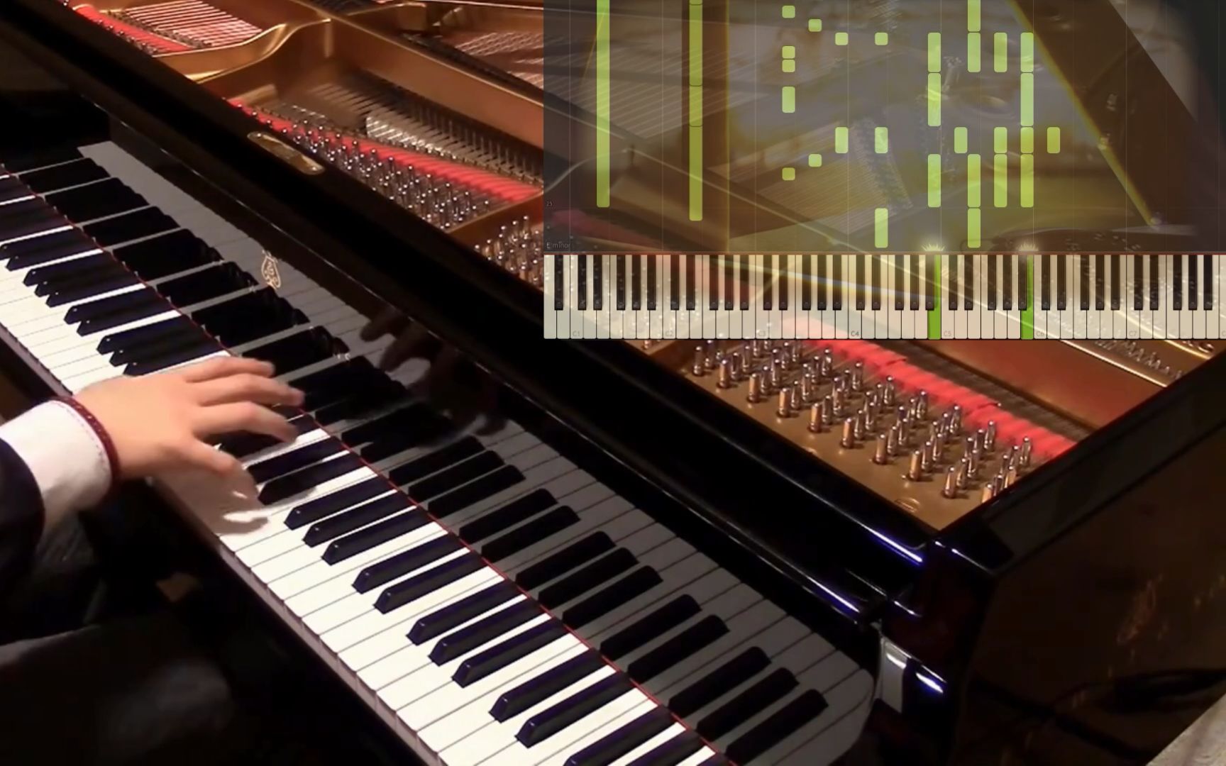 【synthesia/a叔】核爆神曲 aliez by animenz 模拟钢琴图片