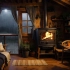 舒适的雨丨阴天在舒服的森立木屋里听雨放松，学习陪伴，白噪音助眠