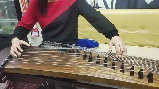 零基础自学古筝三级曲目《旱天雷》，刚刚会弹，还不熟练，速度提不上去，被我弹温柔了的旱天雷，记录一下！