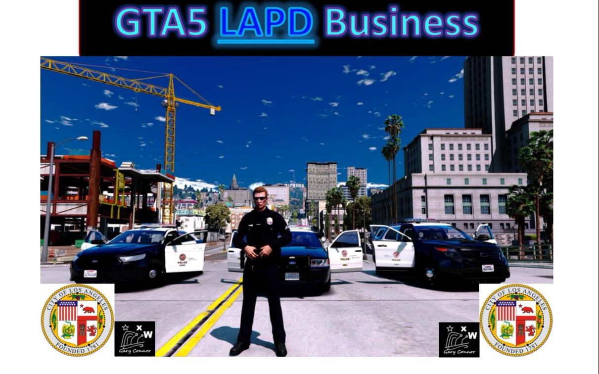 gta5▲lapd business▲day 4-"男警1-l-20_停车场非法竞速事件"