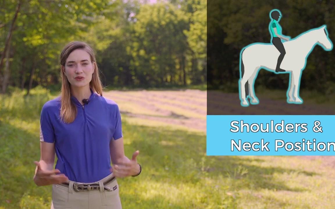 骑马姿势提示.第3部分：肩部和；脖子