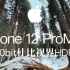 iPhone12promax10bit杜比视界HDR松树林（超广角画质撕裂）