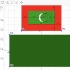 XY16 马尔地夫国旗的绘制 2：用图层来调整两个长方形位置