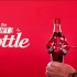 【片工厂】可口可乐圣诞创意广告，拉花彩带瓶