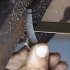 用高硬的废钻头制作的大马士革鹰爪小随身，质量杠杠的