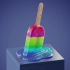【三维动画临摹学习-参考片】超棒三维动态设计Cinema4D雪糕解压循环小动画欣赏《The Popsicle Colle