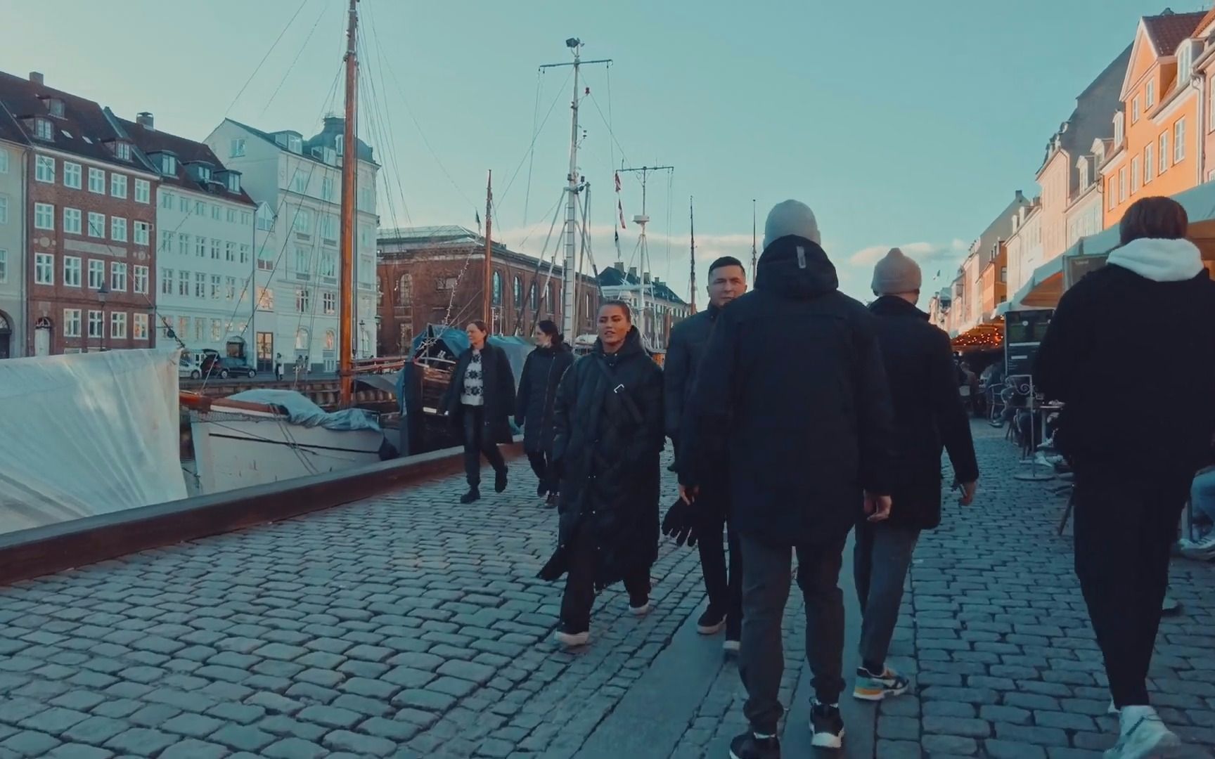 【超清丹麦】漫步周六的哥本哈根新港-斯楚格街 (2022.2拍摄,1080P高清版) 2022.5
