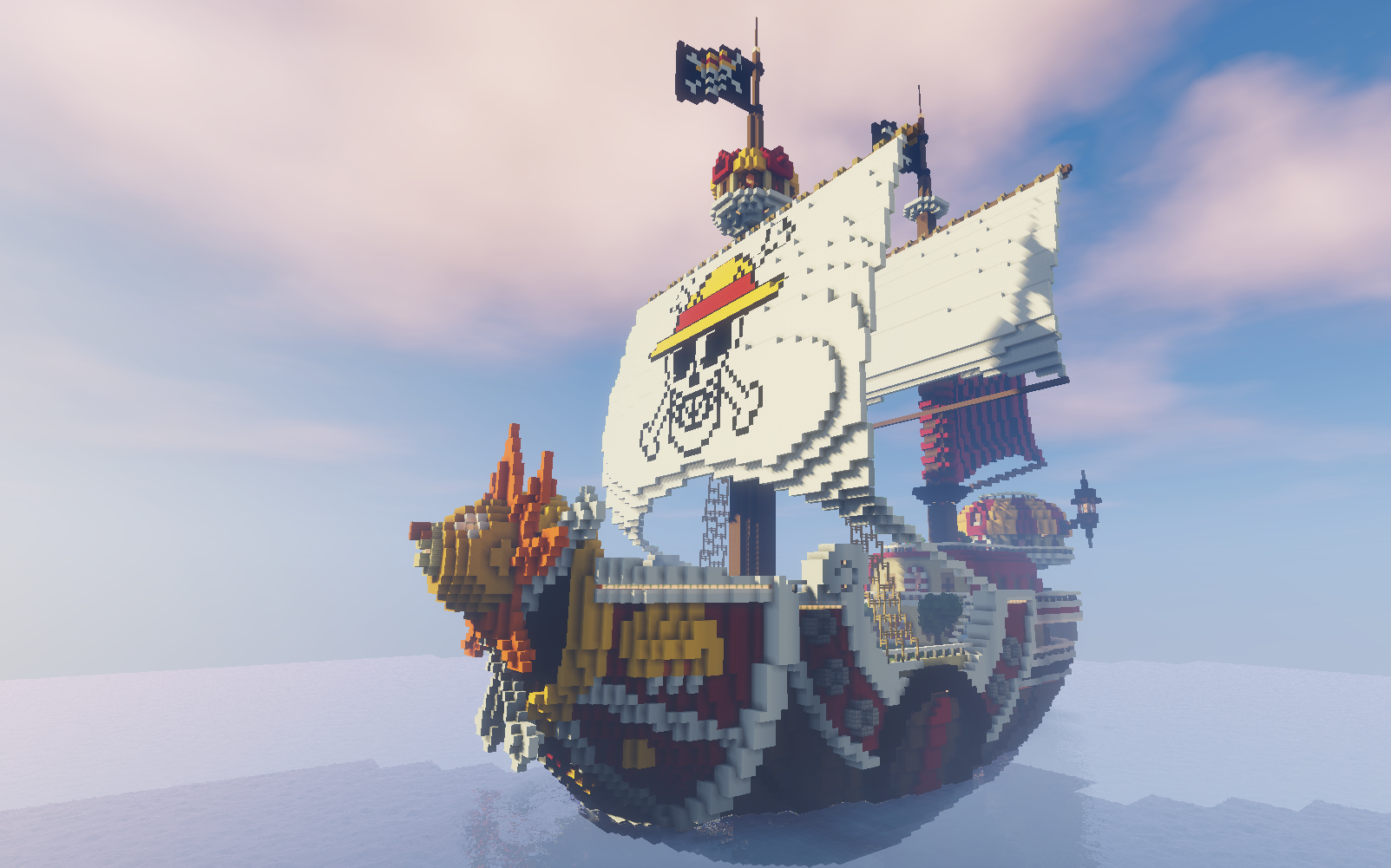 Minecraft 梦之船 桑尼号 Onepiece 哔哩哔哩 つロ干杯 Bilibili