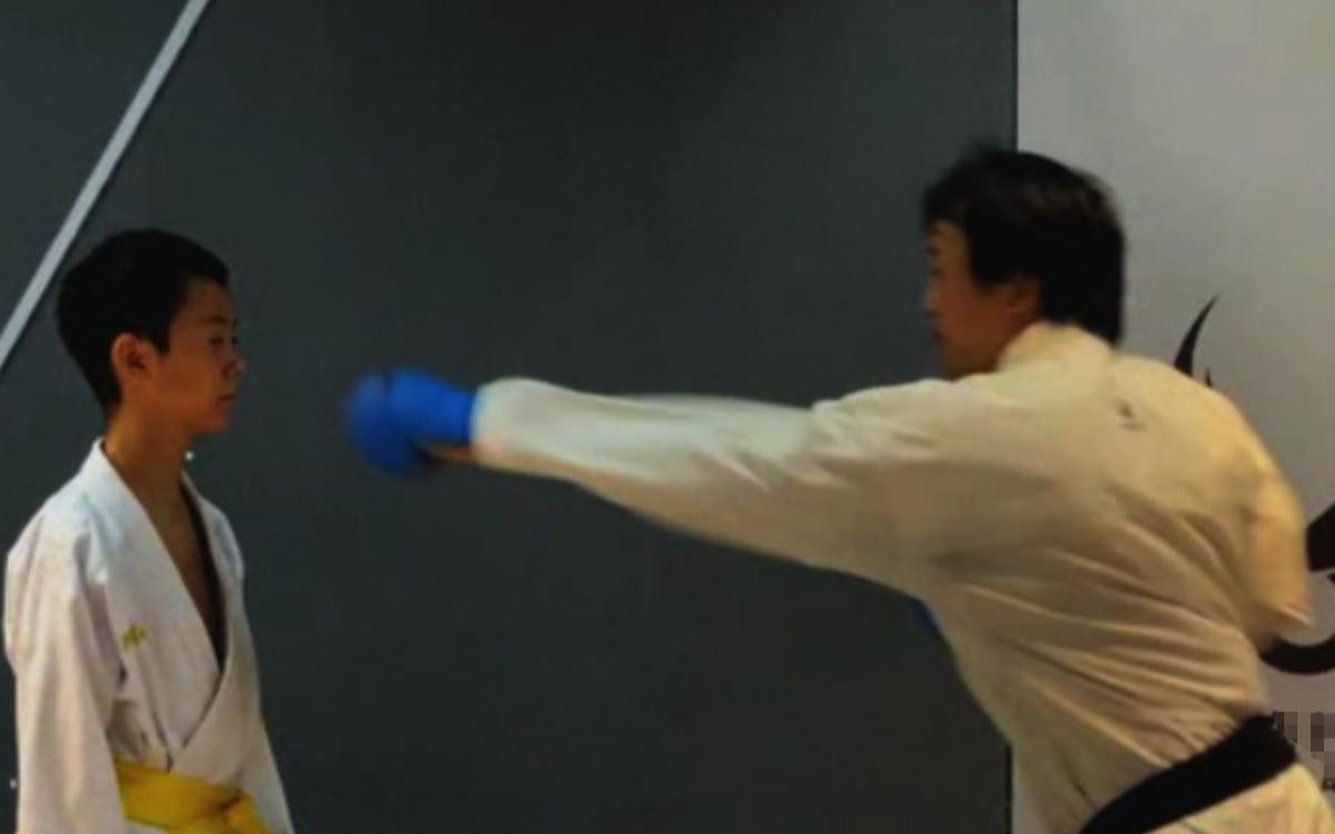 20200902空手道组手教学快到无法防御的拳