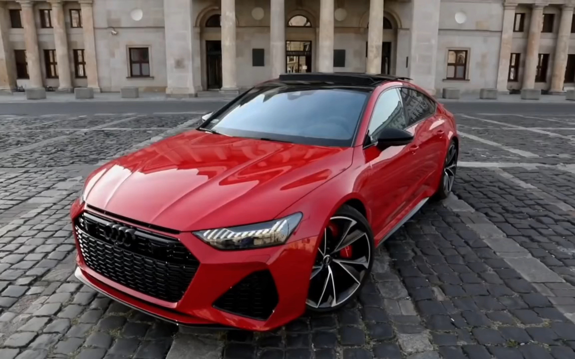 How many men's ultimate dream is a thug in a suit with both performance and looks? #audi #audi rs7 #car knowledge sharing program