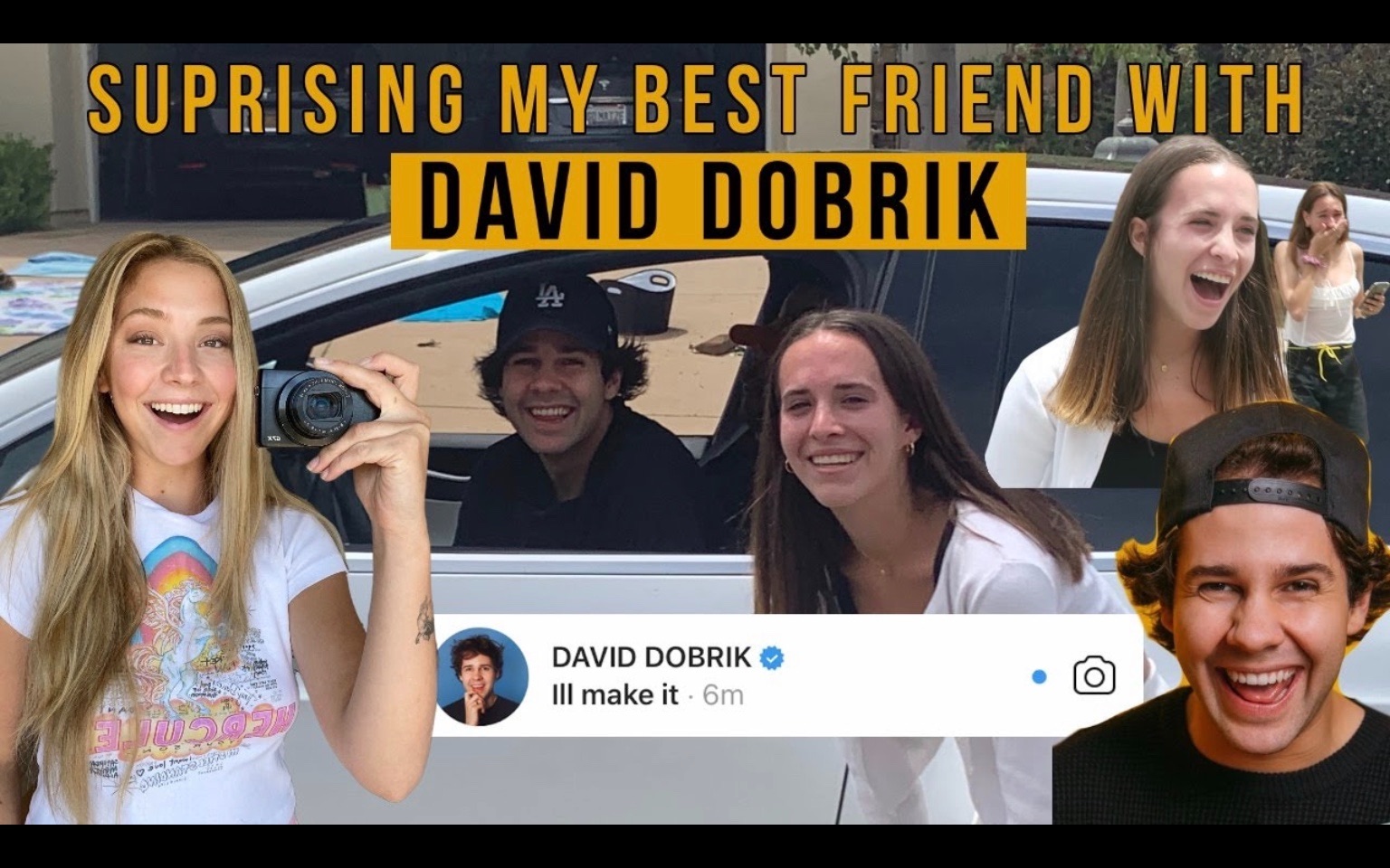 lunamontana带朋友去见daviddobrik惊喜vlogsurprisingmybestfriendw