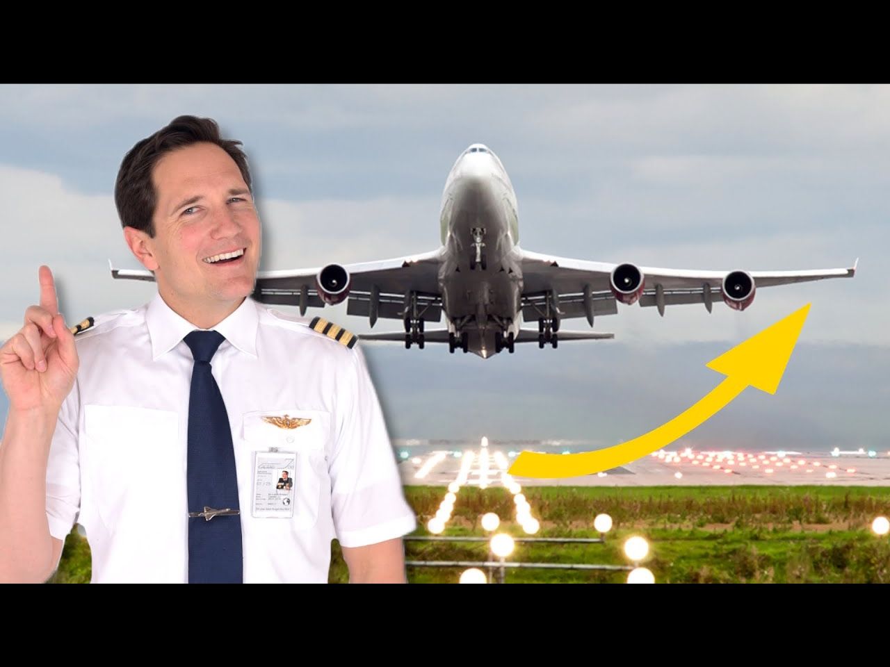 【Captain Joe】如何驾驶一架波音 747 完成起飞？（双语字幕）