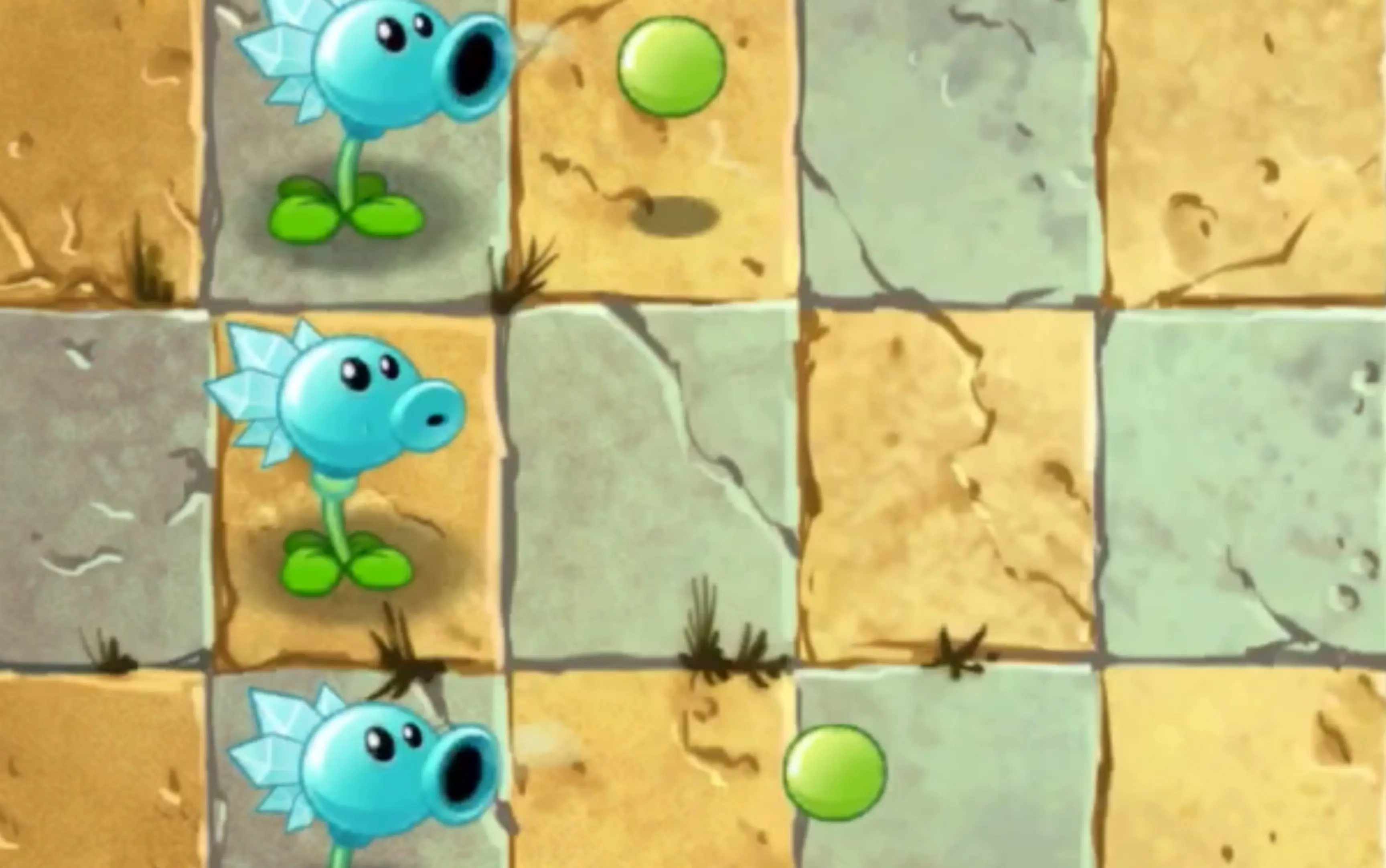 如何让寒冰射手直接打出普通豌豆?