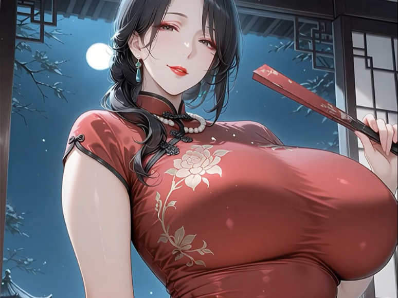 【旗袍熟女】红.色妈妈