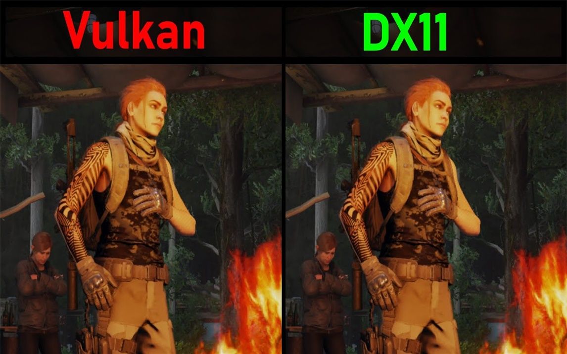 《幽灵行动：断点》PC版  DX11 vs Vulkan  性能测试对比   RX 5700 + R5 2600（4Ghz）  1080P 60帧视频