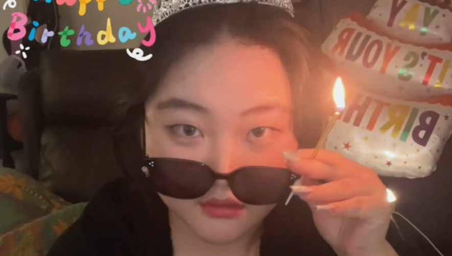 祝我生日快乐！