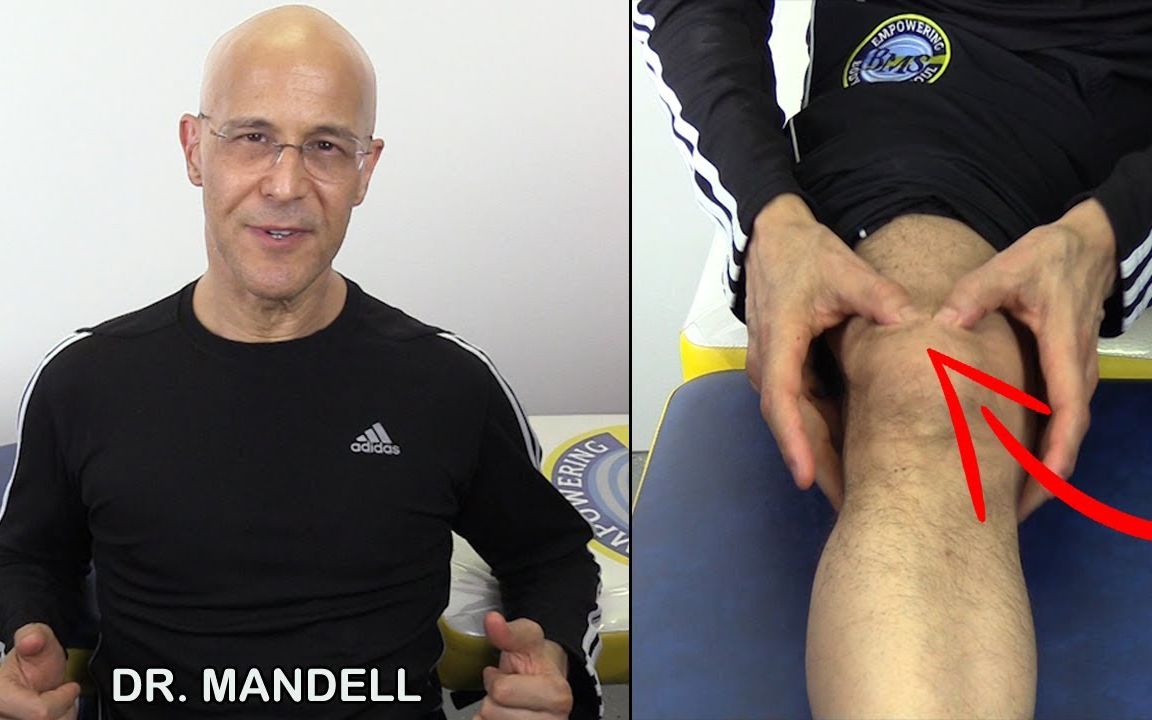 尝试这个简单的按摩运动，有效缓解膝盖疼痛释放关节黏连【mandell博士】