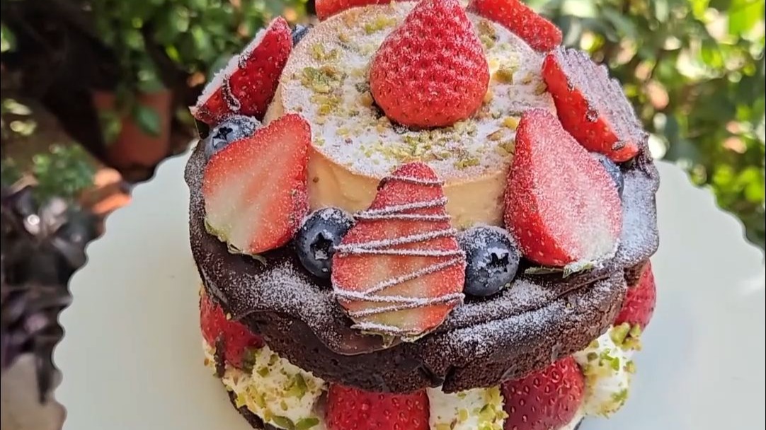 1个蒸锅，实现草莓蛋糕自由