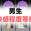 男生快感程度等级
